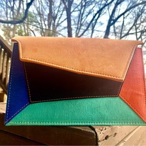 Colorful women’s clutch